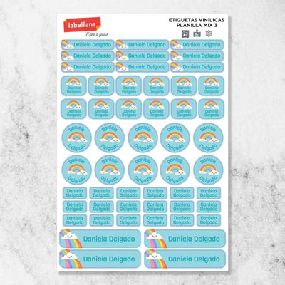 Planilla Mix 3 Niñas