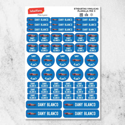 Planilla Mix 3 Niños