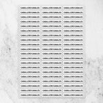 Planchable Mini (.8 x 4.5 cms)
